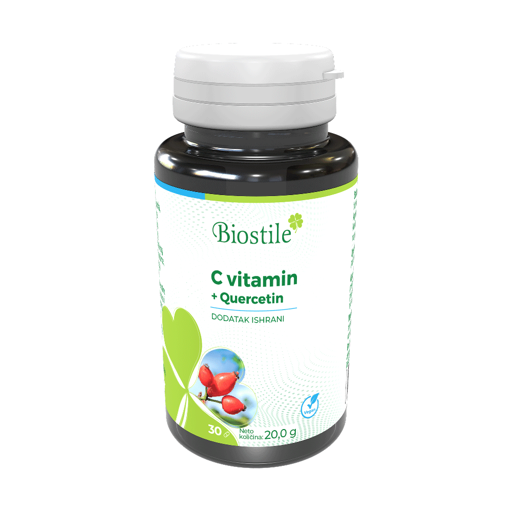 LIVER PROTECT - DUPLA FORMULA ZA DUPLI EFEKAT 27 Vitamin C + Quercetin 60 kapsula