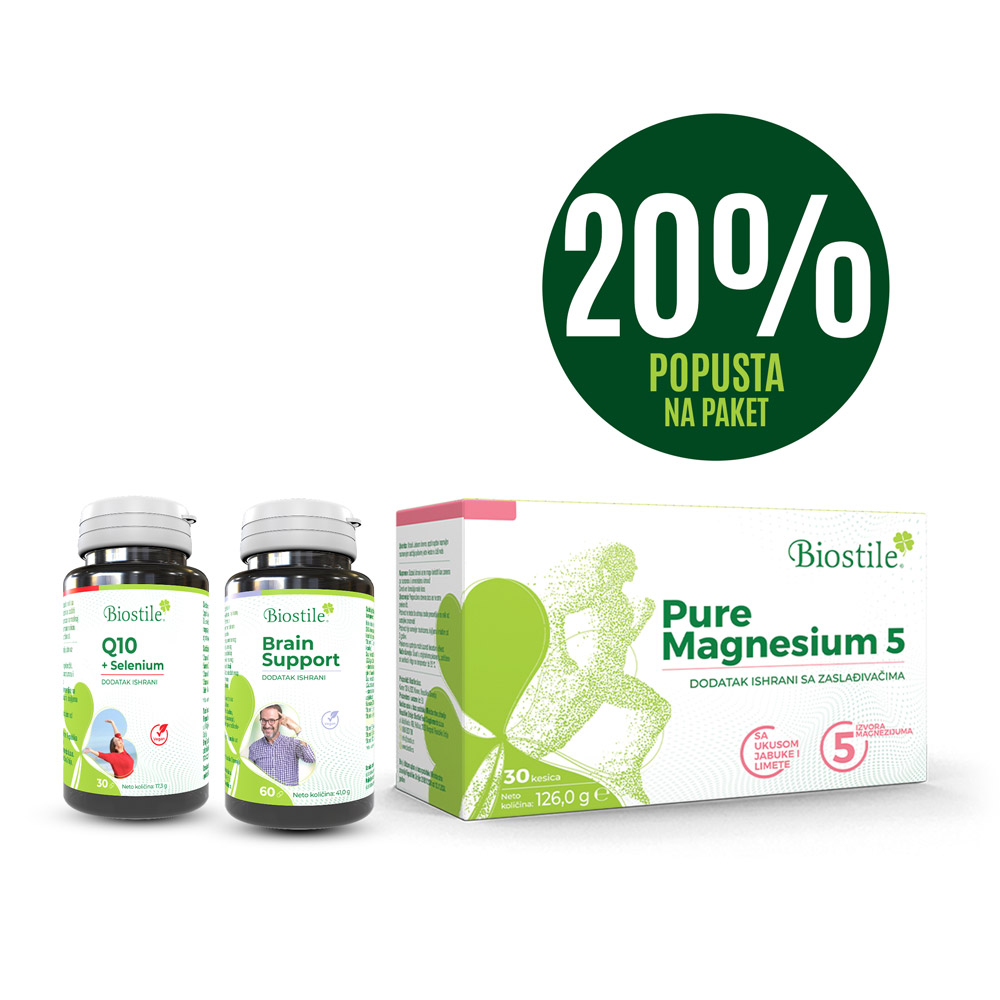 LIVER PROTECT - DUPLA FORMULA ZA DUPLI EFEKAT 4 KOENZIM Q10 + BRAIN SUPPORT + PURE MAGNESIUM (20% POPUSTA)